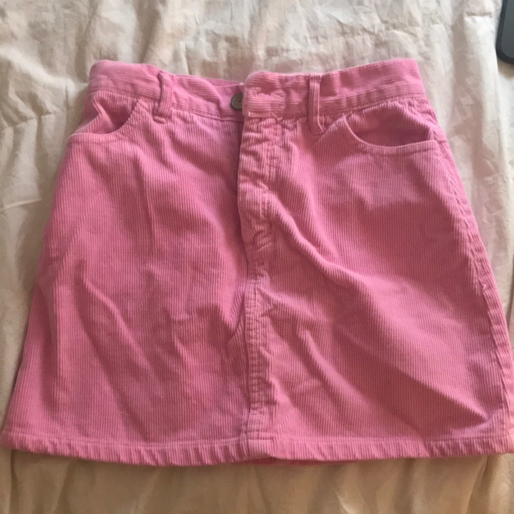 Brandy Melville bubble gum pink skirt